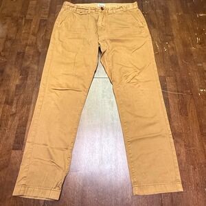 Barbour Utility Chino Pants Mens 38x32 Tan Regular Fit Cotton MTR0465TA11